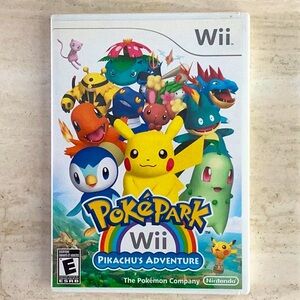 PokePark Wii Pikachu’s Adventure Nintendo Wii Game Pokemon Pikachu Complete CIB
